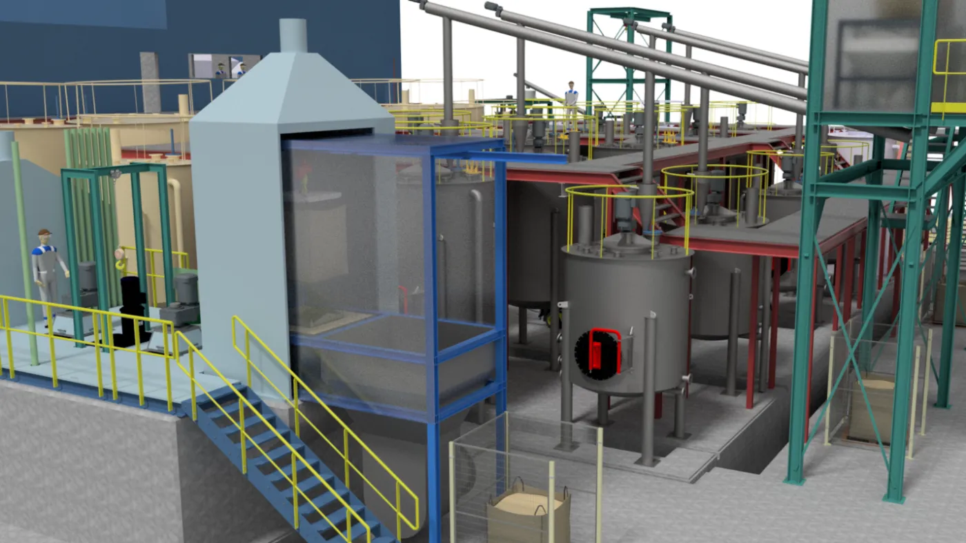  Etude usine hydrométallurgique