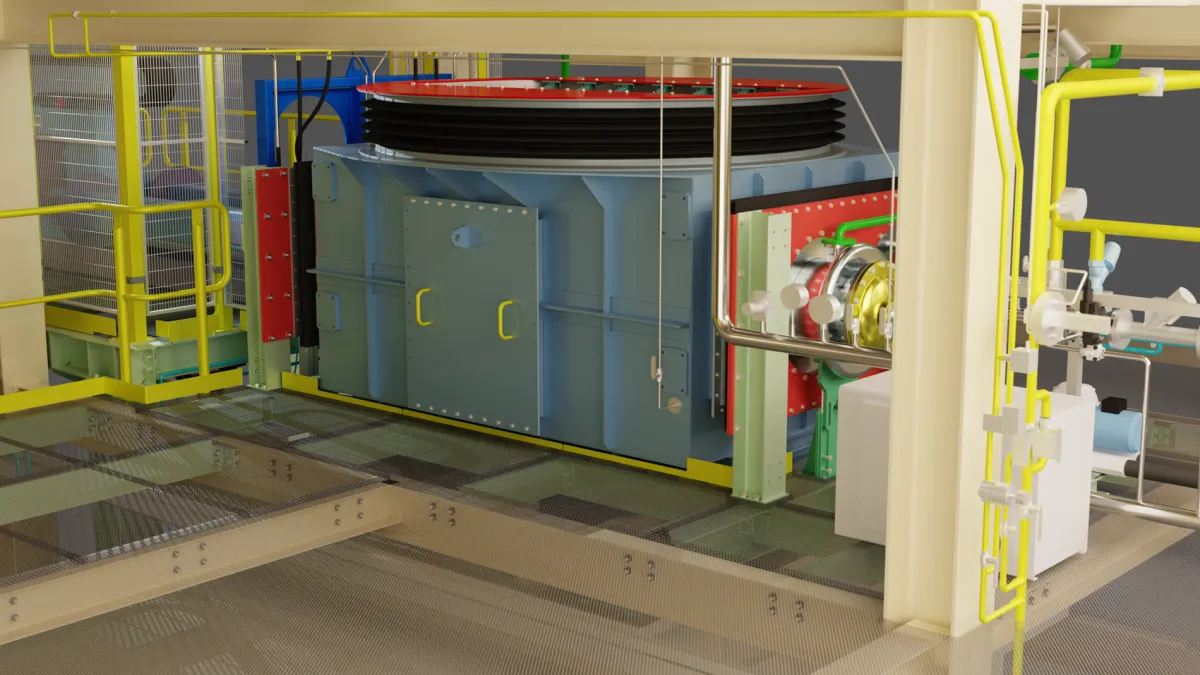 Remplacement d'un casing de four